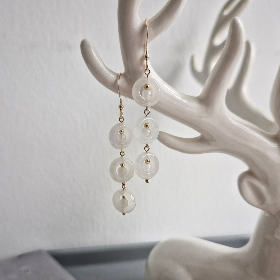 Jorian Jade Earrings | 14k Gold-filled