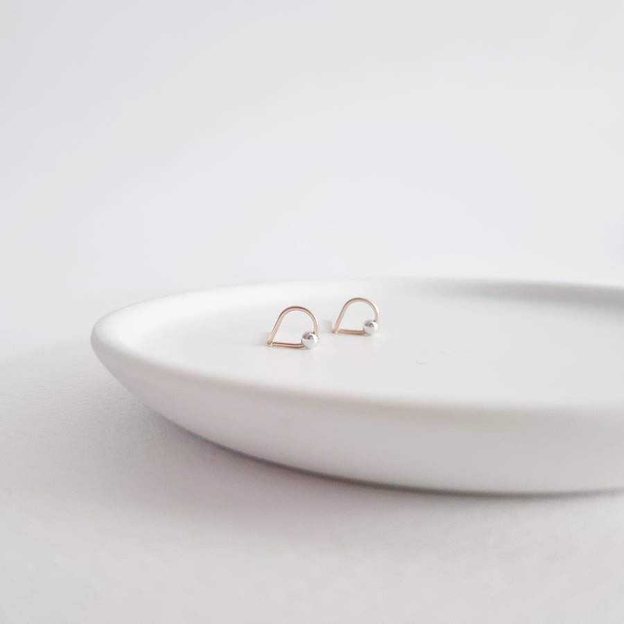 Dew Earstuds / 14k Gold-filled