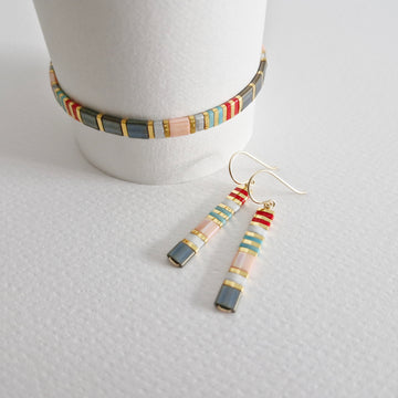 White sales feather bracelet