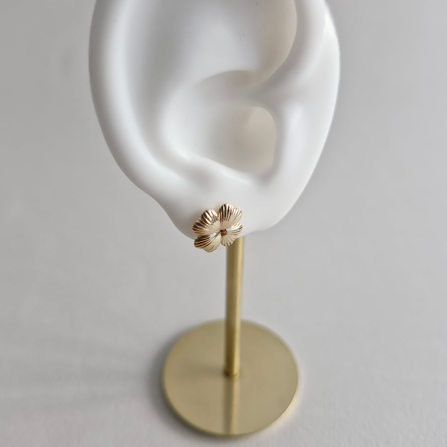 LUVA Demi-fine Clover Stud Earrings
