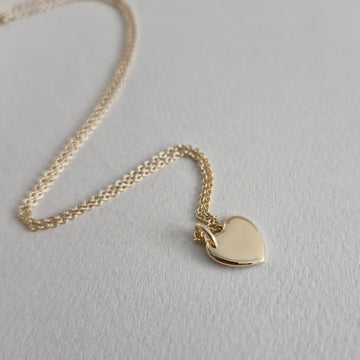 CHER Demi-fine Heart Necklace
