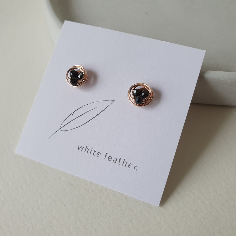 Estelle Earstuds / Black Spinels