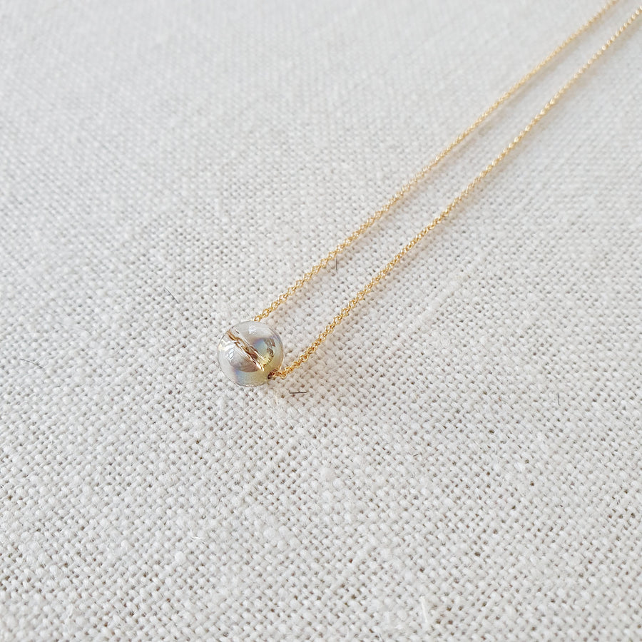 Mireya Necklace / Smoky Champagne
