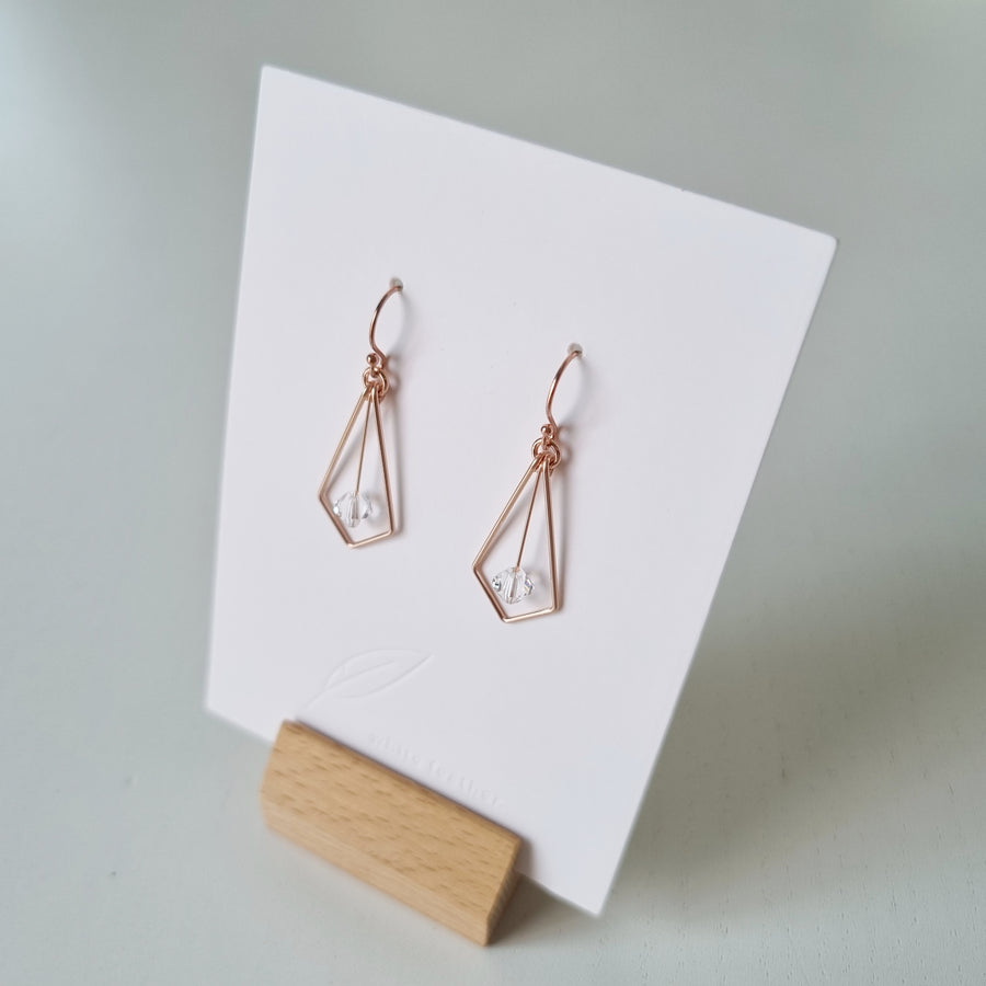 Diamond Earrings / Austrian Crystal