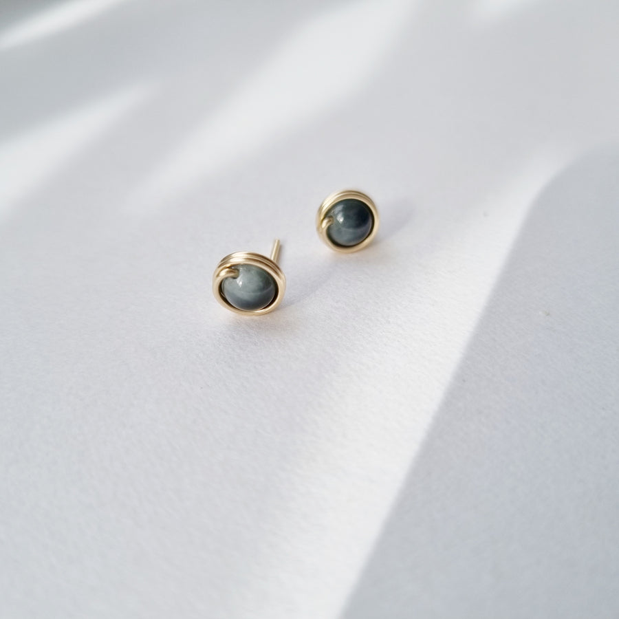 Eagle Eye Earstuds (Medium) / 14k Gold-filled