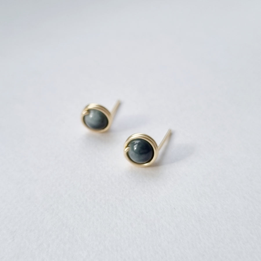 Eagle Eye Earstuds (Medium) / 14k Gold-filled