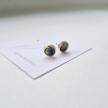 Eagle Eye Earstuds (Medium) / 14k Gold-filled