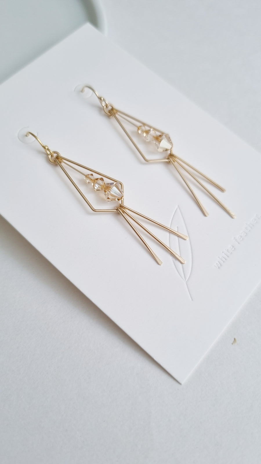 Cyra Earrings / Austrian Crystal