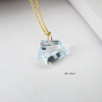 Blue Topaz Necklace / Gemstone