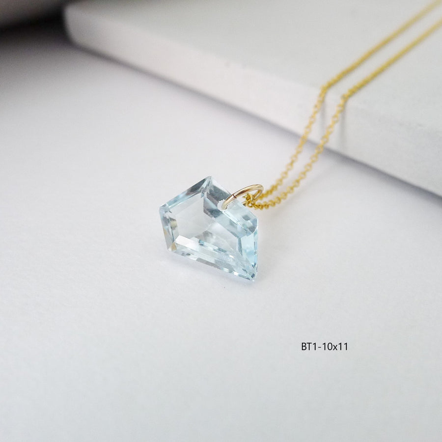 Blue Topaz Necklace / Gemstone