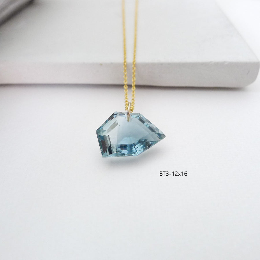 Blue Topaz Necklace / Gemstone