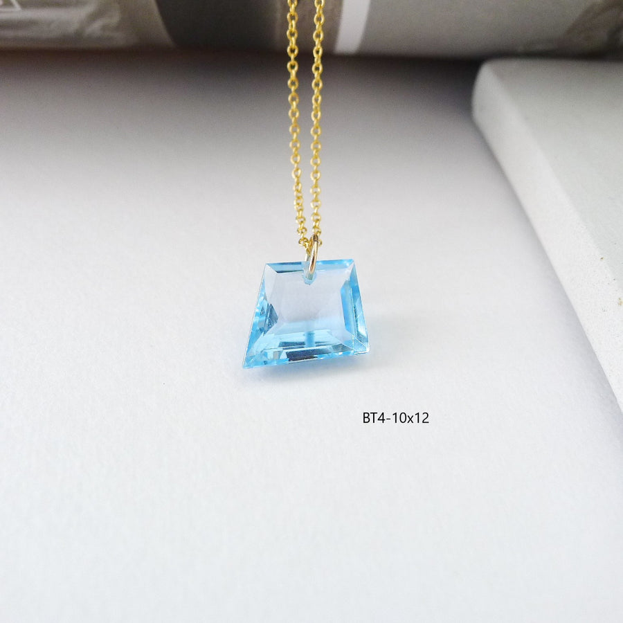 Blue Topaz Necklace / Gemstone