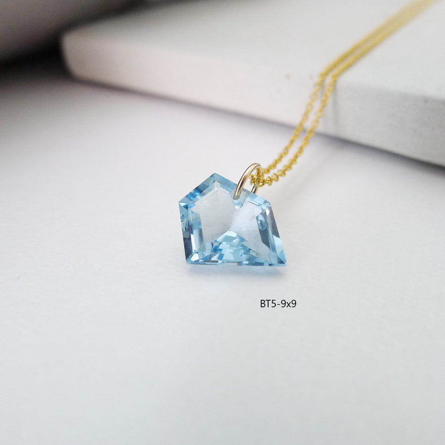 Blue Topaz Necklace / Gemstone