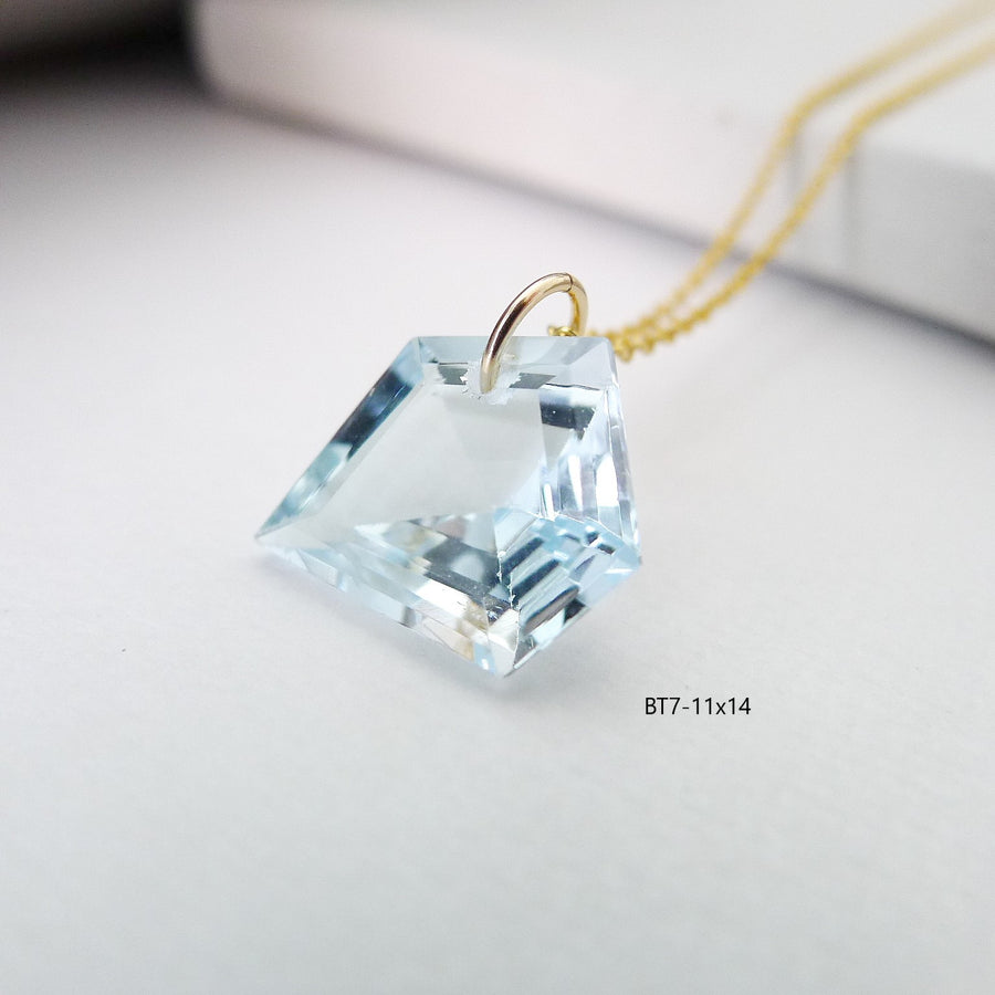 Blue Topaz Necklace / Gemstone