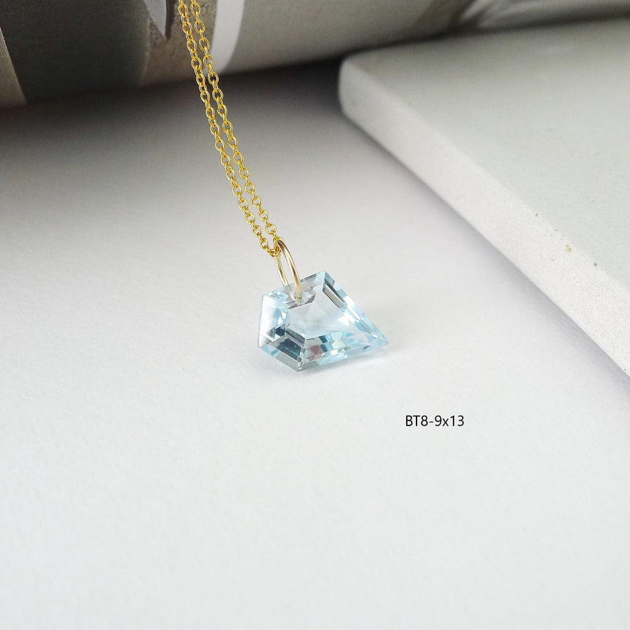 Blue Topaz Necklace / Gemstone