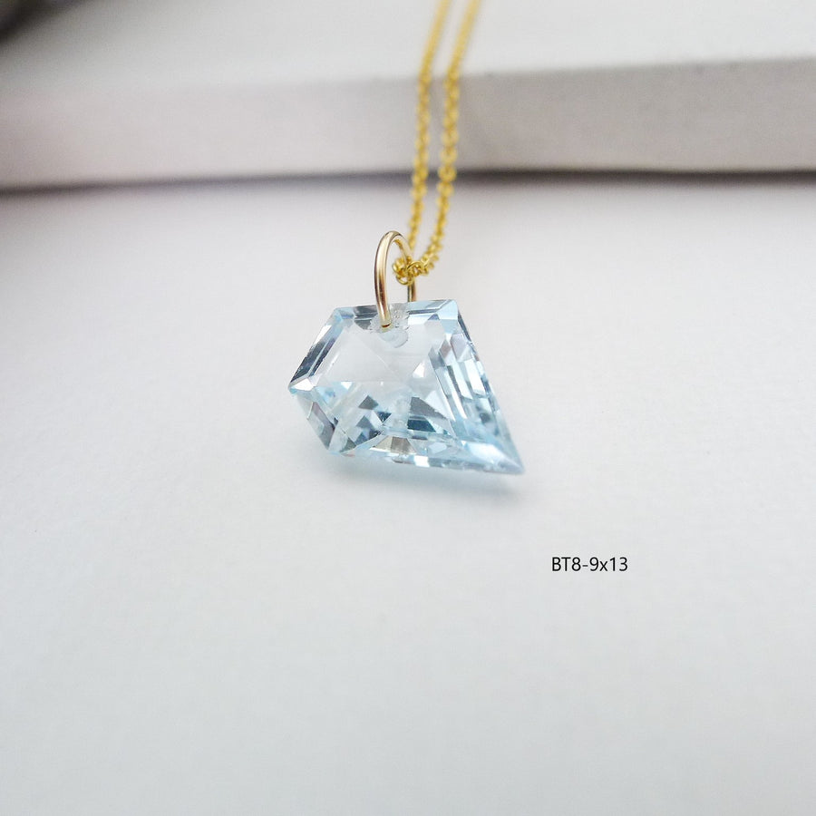 Blue Topaz Necklace / Gemstone