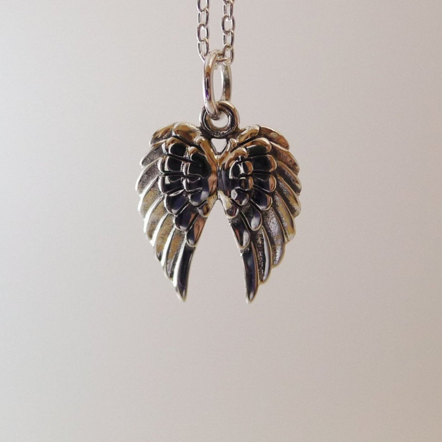 Double Wing Necklace / 925 Silver