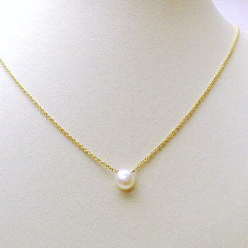 Blanche Necklace / Creamy White Small Freshwater Pearl Necklace