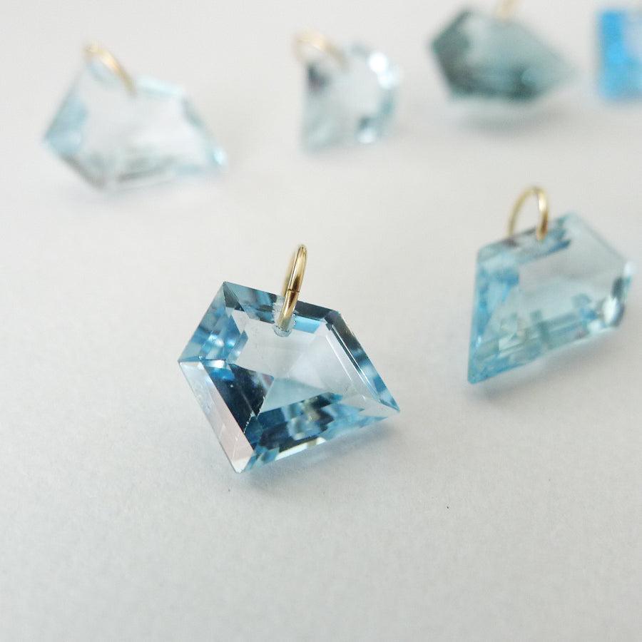 Blue Topaz Necklace / Gemstone
