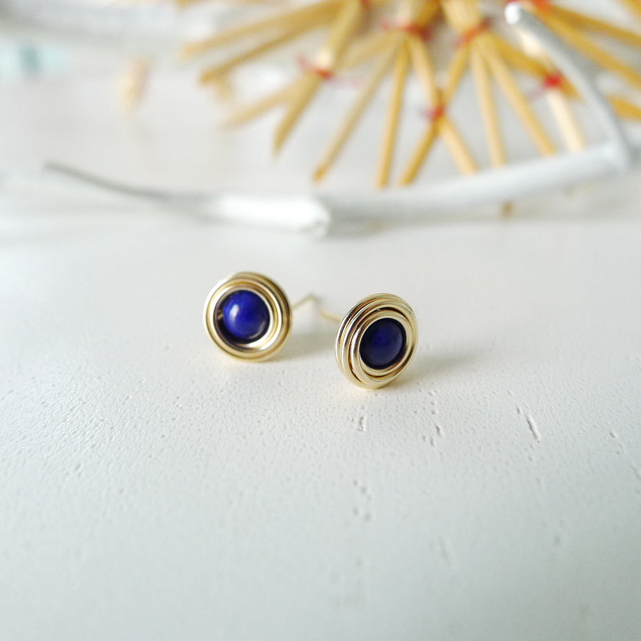 Branka Earstuds / Lapis Lazuli