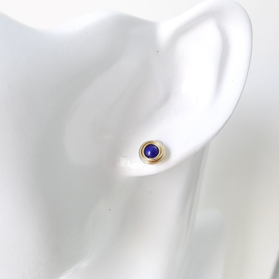 Branka Earstuds / Lapis Lazuli