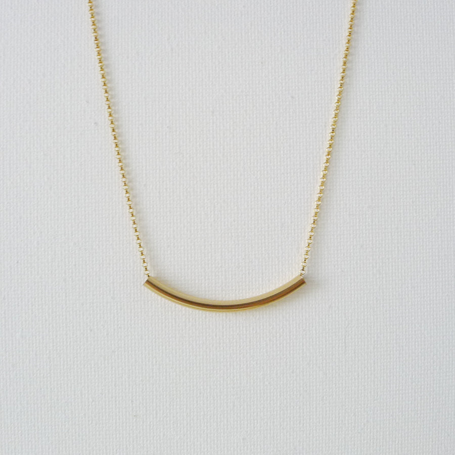 Nate Necklace  / Bar Necklace | 14k Gold-filled