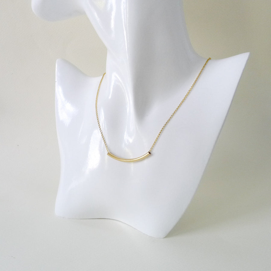 Nate Necklace  / Bar Necklace | 14k Gold-filled