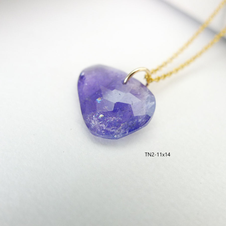 Real tanzanite necklace clearance